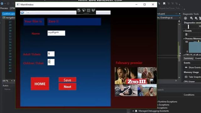Learning C#, XAML, WPF, first normal program example. смотреть онлайн