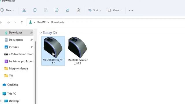 How to download and install mantra MFS fingerprint device driver in windows смотреть онлайн