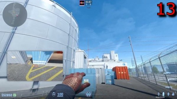 Top 25 Essential Nuke Smokes CS2