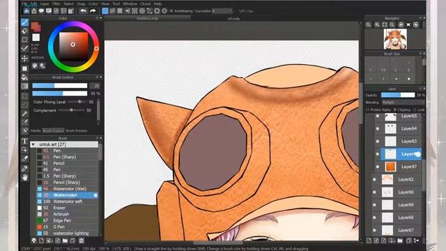 〖SPEEDPAINT〗Cutie Pilot | Medibang Paint PRO смотреть онлайн