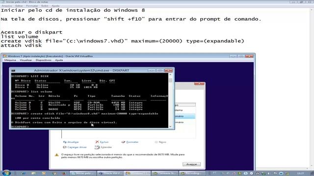 Como fazer dual boot entre Windows 7 e Windows 8 usando VHD смотреть онлайн