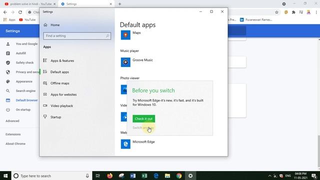 How to Stop Web Browsers from Asking to Be the Default Browser | change default browser in windows смотреть онлайн