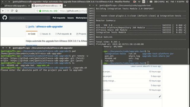 Alfresco SDK Upgrader Demo смотреть онлайн