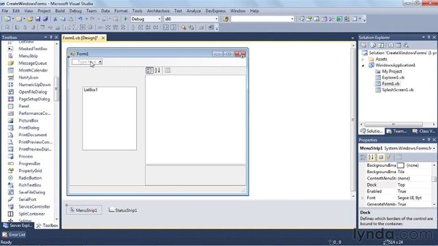 0606 Creating a classic Windows application with Windows Forms смотреть онлайн