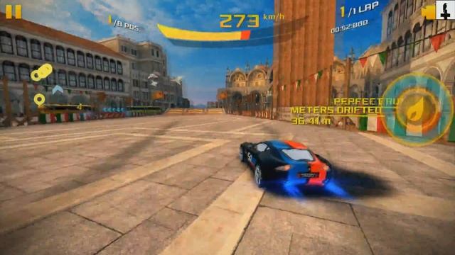 Asphalt_8 AC 378 GT Z cup Venice (1184) 1:50:022 смотреть онлайн