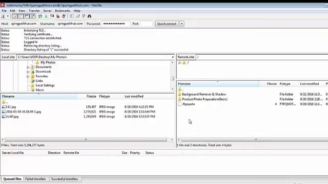 How to Upload Photos in Ftp Server - Clipping Path Hut Service Provider смотреть онлайн