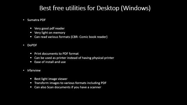 Chapter 4 Best Free utilities for Desktop смотреть онлайн