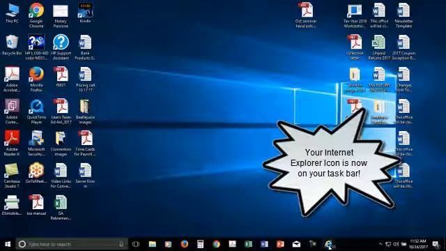 Adding IE to Windows 10 Computer for JH Tax School! смотреть онлайн