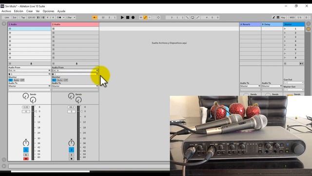 🎧INTERFACE (INTERFAZ) CON ABLETON LIVE 10 - [Configura tu tarjeta de Sonido] 🎧 смотреть онлайн