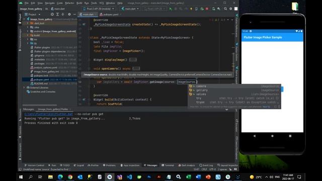 21- Flutter Image Picker from Camera or Gallery смотреть онлайн
