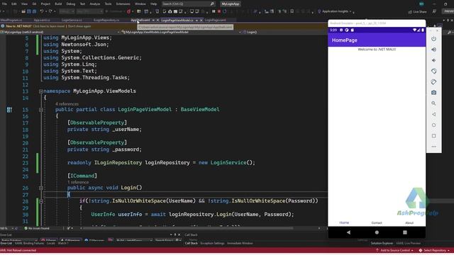 .NET MAUI Login - Part 2 | Ep:9 смотреть онлайн