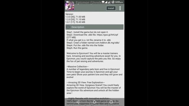 Download epicmon . you don't find in play store смотреть онлайн