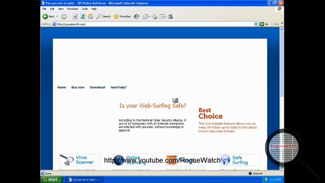 How XP Police Antivirus Infects Your Computer смотреть онлайн