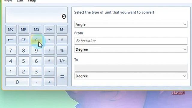 Calculator (Classic) for windows 10 and 11 demo смотреть онлайн