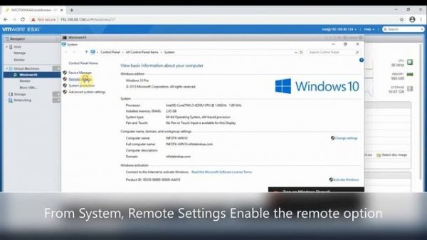 How to enable RDP on Windows 10