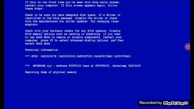 Windows xp 95 hata смотреть онлайн