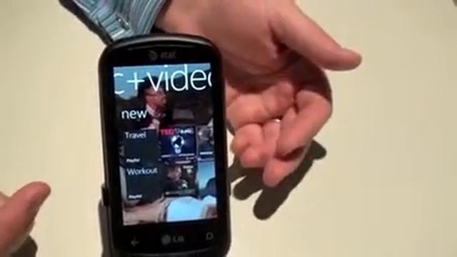 Zune Integration on Windows Phone 7 смотреть онлайн