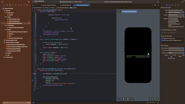 SwiftUI - Dynamic Island - iOS 16.1 - Widget Live Activity смотреть онлайн