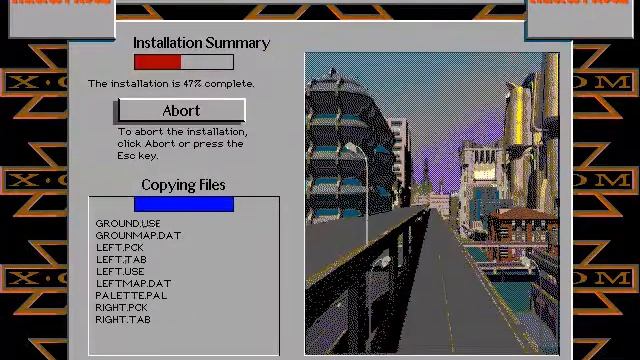 Testing X-COM Apocalypse UK/EU CD Install Under DOSBox-X смотреть онлайн