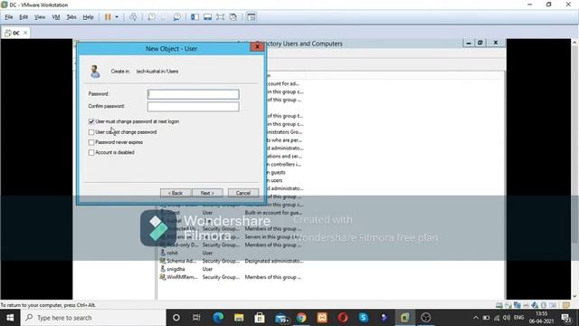 How create an user in active directory domain | Windows server 2012 R2 смотреть онлайн
