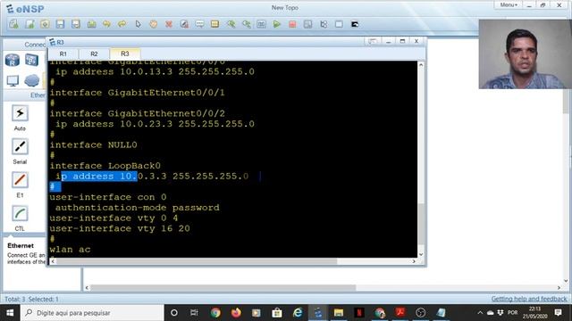 Aula 07 | 21.05.2020 - 21:00h | Roteamento utilizando ENSP da Huawei смотреть онлайн