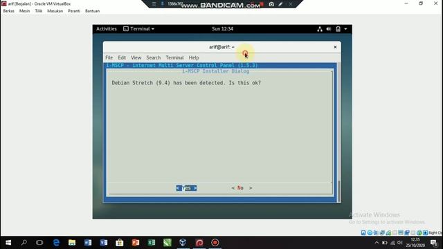 Tutorial KONFIGURASI SHARED HOSTING SERVER (i-MSCP) Menggunakan Debian 9 Di Virtual Box смотреть онлайн