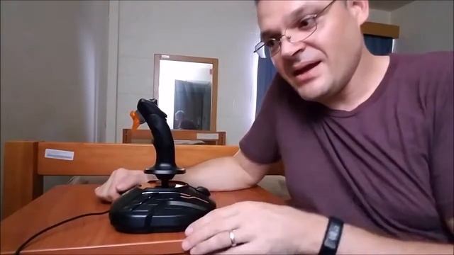 Thrustmaster T16000M FCS Review and Light Disable смотреть онлайн