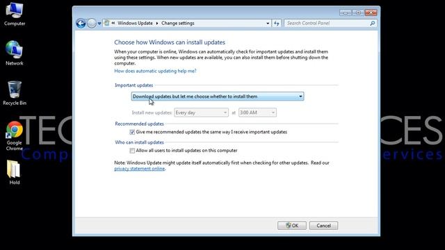 How To Make Changes To Your Windows 7 & 8 Update Settings смотреть онлайн