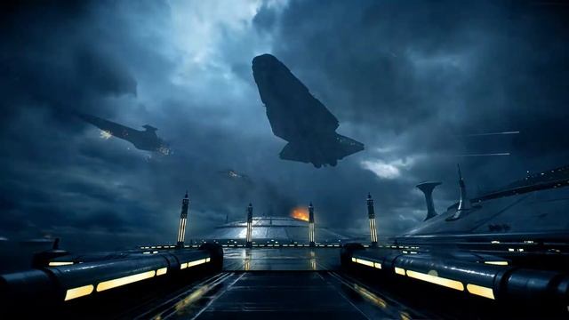 WINDOWS LIVE WALLPAPER - Battle of Kamino Star Wars Battlefront II смотреть онлайн
