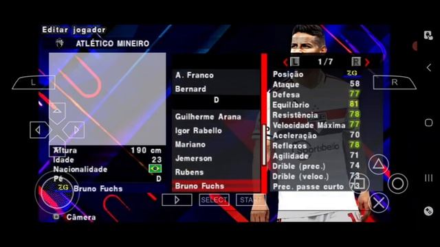 NOVO EFOOTBALL PES 2024 PPSSPP SUL-AMERICANO SERIE A E B ATUALIZADOS PARA ANDROID PSP смотреть онлайн