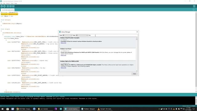 Arduino IR remote for windows using VS1838B Remote Control Receiver смотреть онлайн