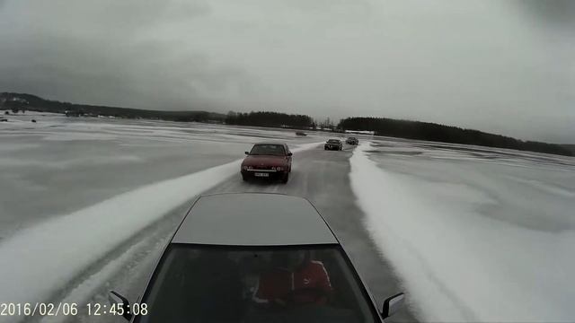 Rally på isbanan bmw subaru saab e36 e34 siljansnäs gopro Del 1 смотреть онлайн