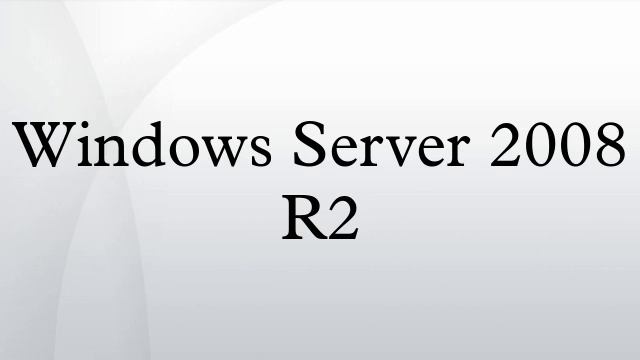 Windows Server 2008 R2 смотреть онлайн