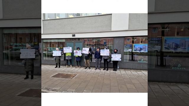 Shame! Activists already under the windows of main office. When company will leave Russia? смотреть онлайн