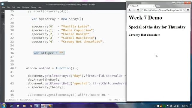 JavaScript / jQuery Course - Assignment 4 Concepts смотреть онлайн