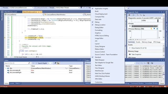WPF SIMPLE Custom-Carousel Control! смотреть онлайн