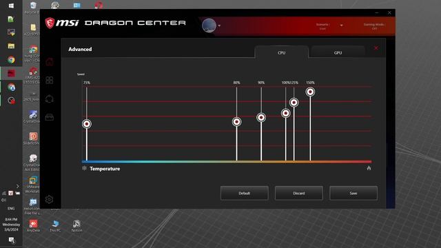 Phần mềm tối ưu hóa Performance MSI Dragon Center смотреть онлайн