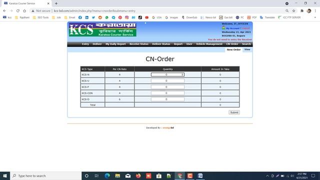 Online CN Order of Karatoa Courier Service смотреть онлайн