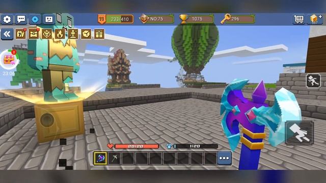 Blockman Go: Bed Wars Ep.47 - Buy Premium Weapon for the 500 GCubes смотреть онлайн