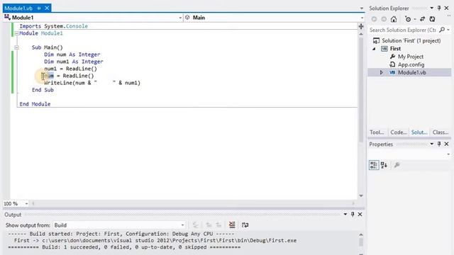 visual basic .NET Tutorial in hindi/Urdu 6 How to take a value from user смотреть онлайн
