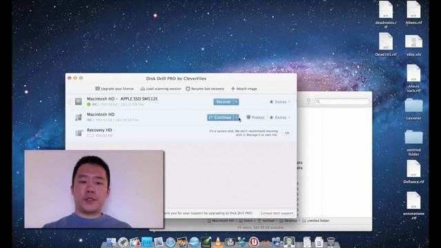 Recover Deleted Files on Mac OS X with Disk Drill смотреть онлайн