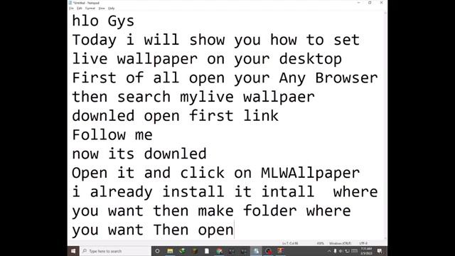 How to set Live Wallpaper on Window 8,10🔥🔥🔥🔥🔥🔥 смотреть онлайн