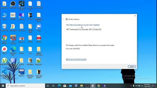 Error fixed .Net framework 3.5 includes( NET 2.0 and 3.0) couldn't be installed. update on windows смотреть онлайн