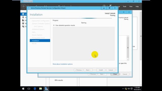 Install Active Directory Service on windows Server 2016 смотреть онлайн