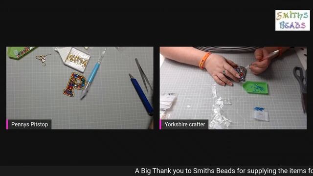 The Paint With Diamond Show #12 Showing Off Ours Smiths Beads Products смотреть онлайн