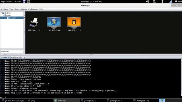 Backdooring Windows 7 in Armitage смотреть онлайн