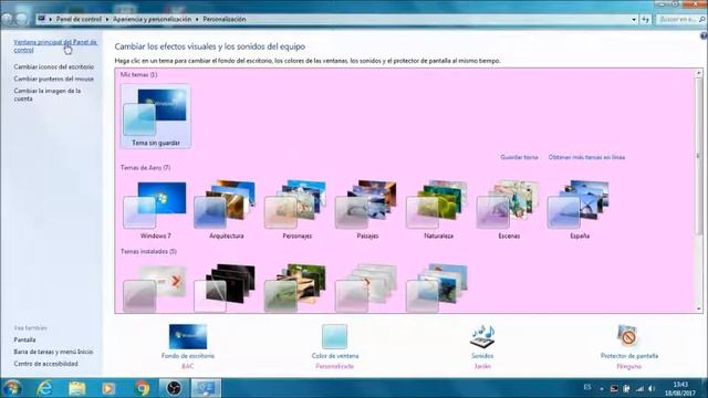 Funciones y personalización de tu windows7 смотреть онлайн