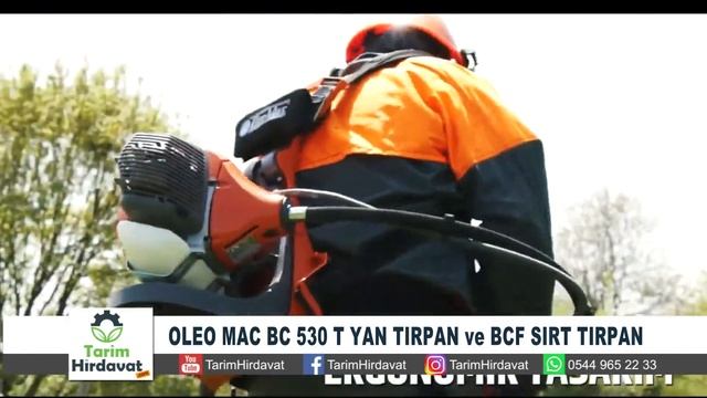 OLEOMAC BC 530 MOTORLU TIRPAN смотреть онлайн