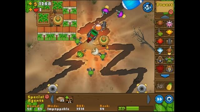 BTD Mobile - Impoppable - Lightning Scar смотреть онлайн