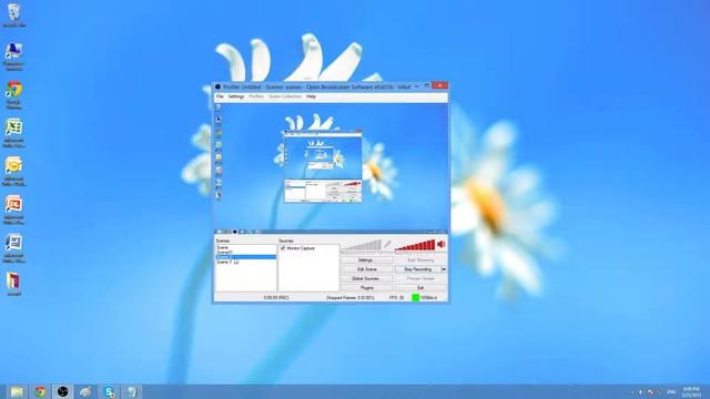 How to record pc screen Win7/8 Easy!!! смотреть онлайн